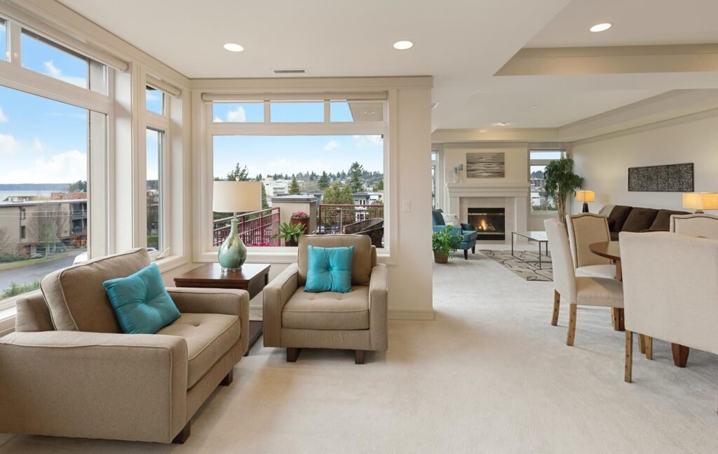 sala de una casa inmobiliaria puebla