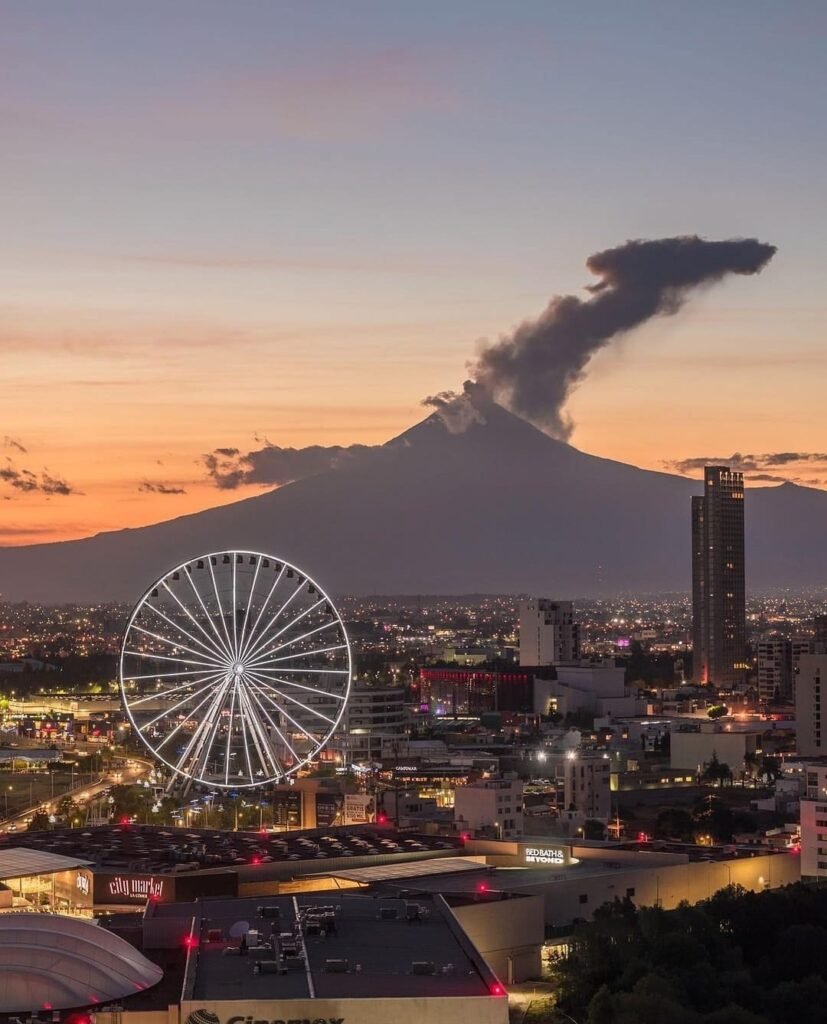 foto de el atardecer en piuebla
